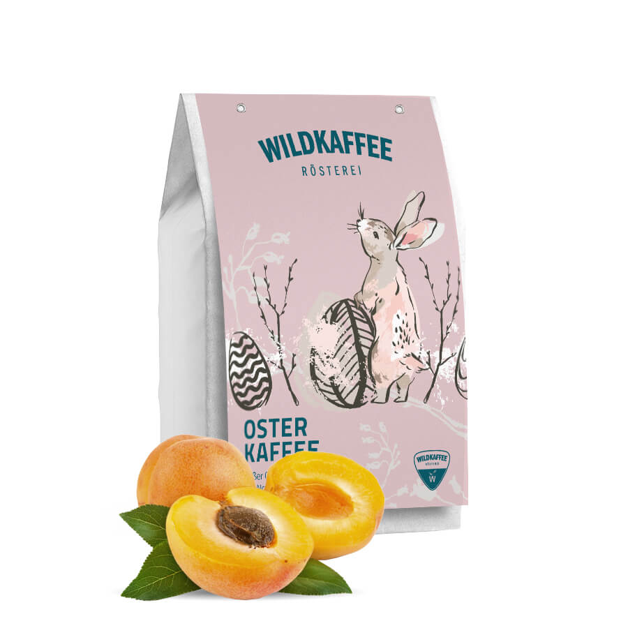 Výběrová káva Wildkaffee Rösterei Kolumbie OSTERKAFFE - velikonoční filtr 