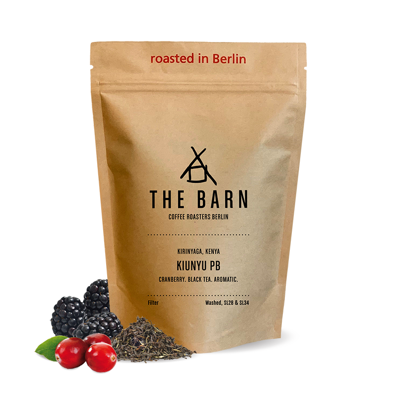 Výběrová káva The Barn Keňa KIUNYU PB