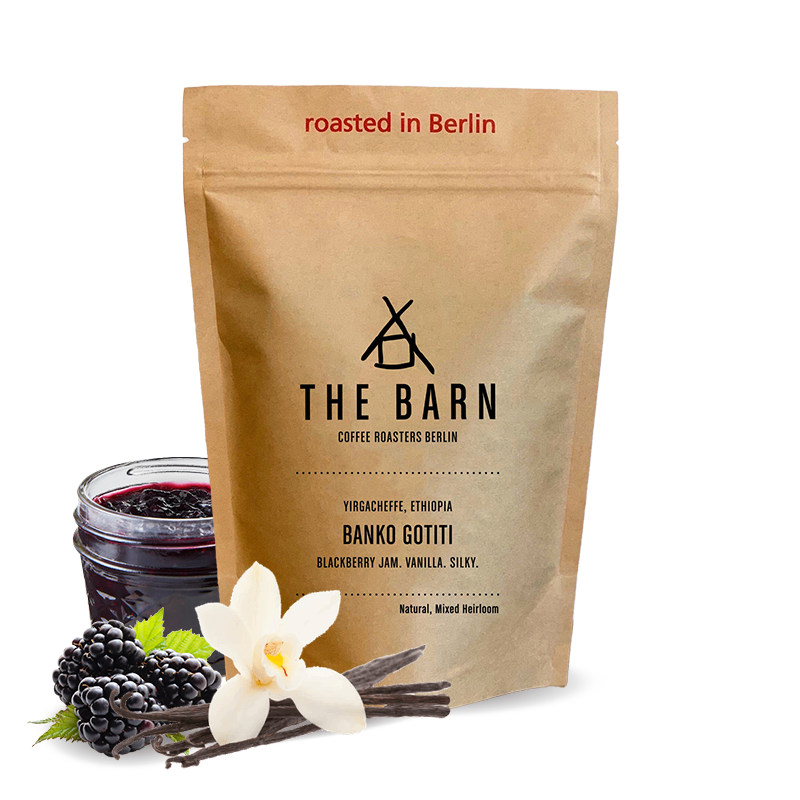 Výběrová káva The Barn Etiopie BANKO GOTITI