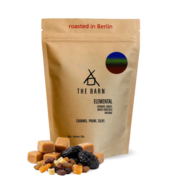 Výběrová káva The Barn Brazílie ELEMENTAL COFFEE