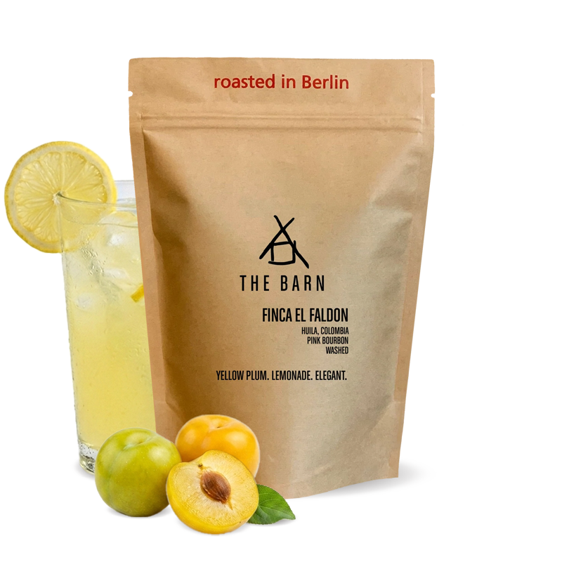 Výběrová káva The Barn Kolumbie FINCA EL FALDON - 200g