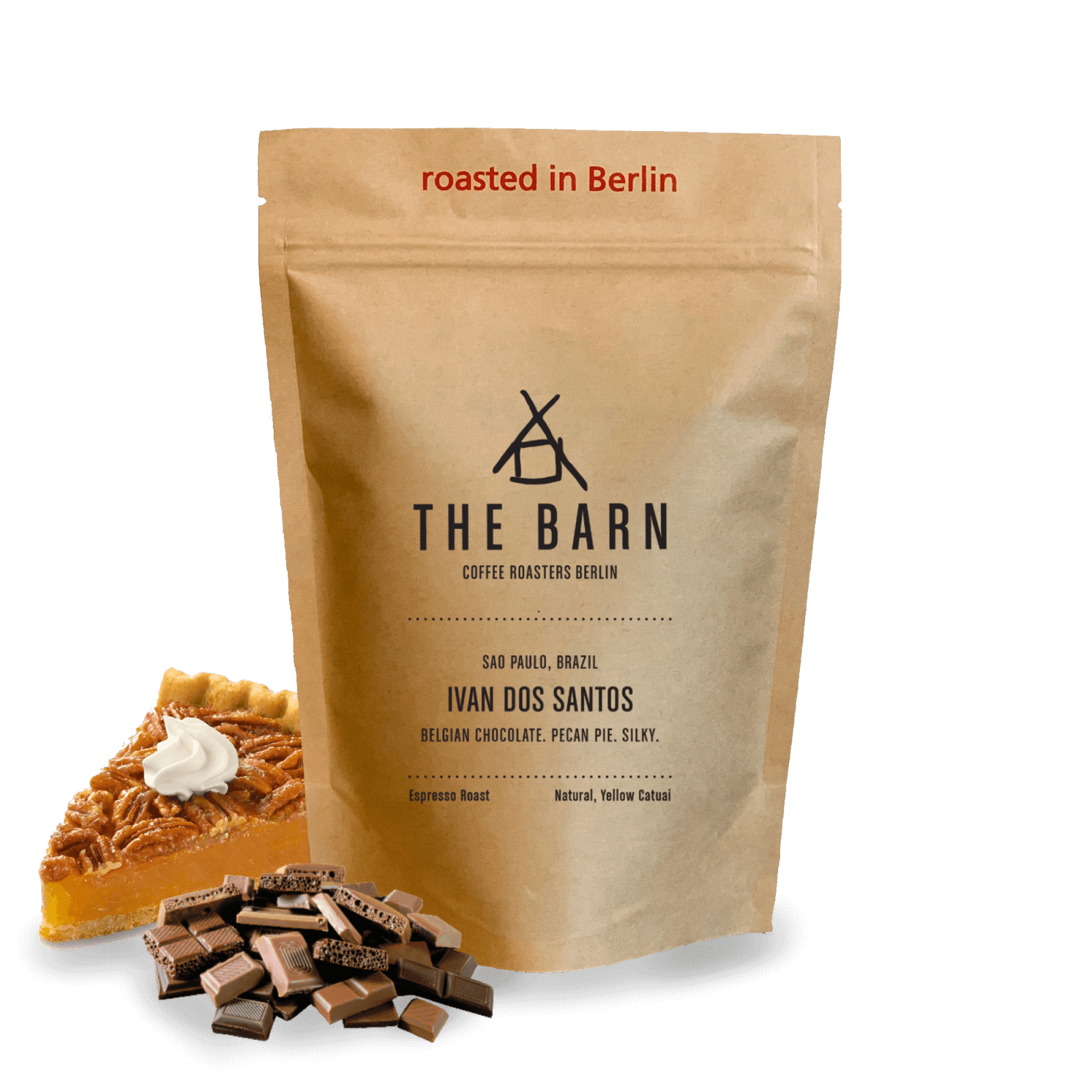 Výběrová káva The Barn Brazílie IVAN DOS SANTOS