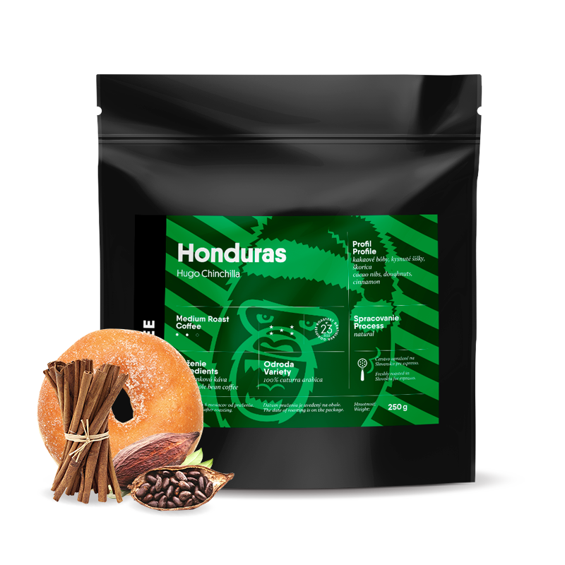 Výběrová káva Goriffee Roastery  Honduras HUGO CHINCHILLA - vánoční limitka