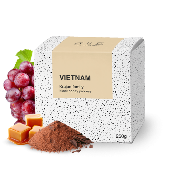 Výběrová káva BeBerry Coffee Vietnam KRAJAN FAMILY - 2022