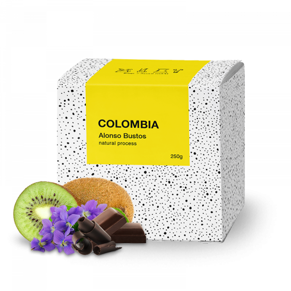 Výběrová káva BeBerry Coffee Kolumbie ALONSO BUSTOS