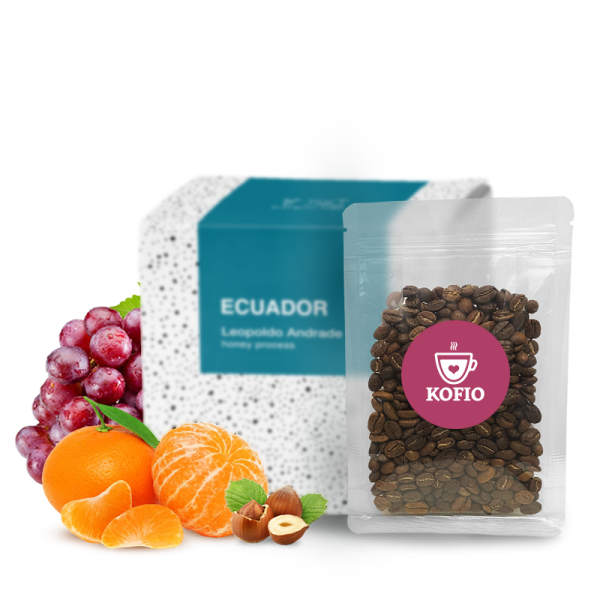 Výběrová káva BeBerry Coffee Ekvádor LEOPOLDO ANDRADE - vzorek
