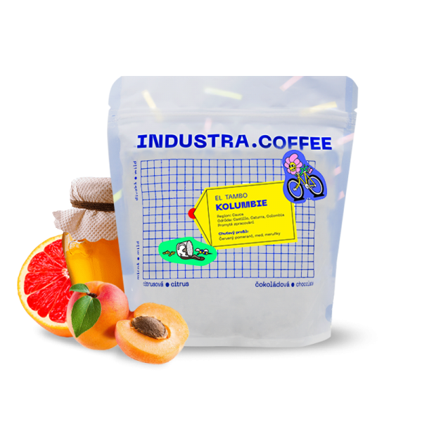 Výběrová káva Industra Coffee Kolumbie EL TAMBO