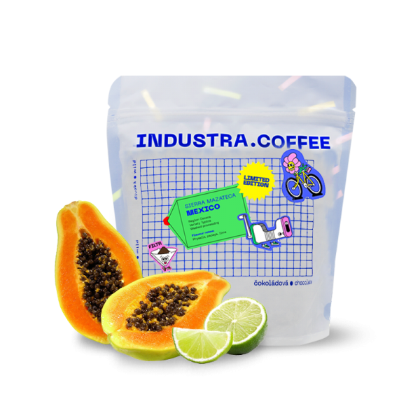 Výběrová káva Industra Coffee Mexiko SIERRA MAZATECA