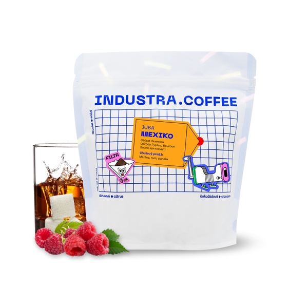 Výběrová káva Industra Coffee Mexiko JUBA