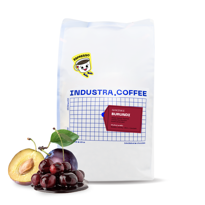 Výběrová káva Industra Coffee Burundi GAKENKE - 1000g