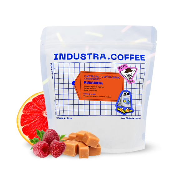 Výběrová káva Industra Coffee Rwanda KABYINIRO