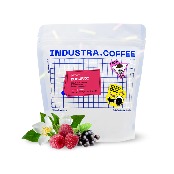 Výběrová káva Industra Coffee Burundi GITWE