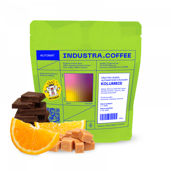 Výběrová káva Industra Coffee AUTOMAT ESPRESSO Blend