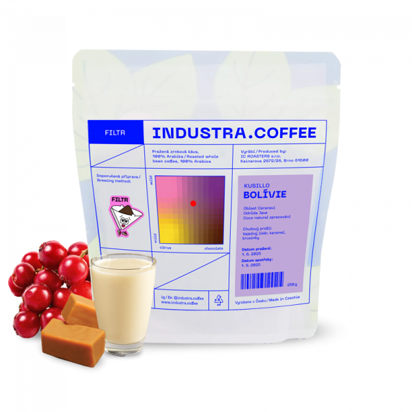 Výběrová káva Industra Coffee Bolívie KUSILLO