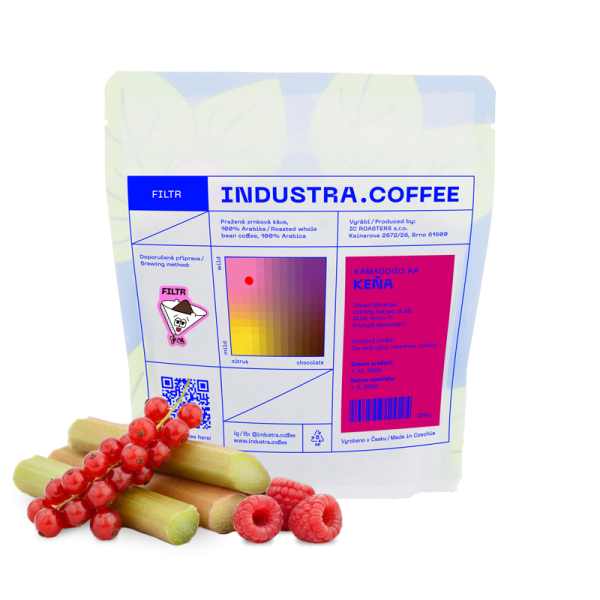 Výběrová káva Industra Coffee Keňa KAMAGOGO