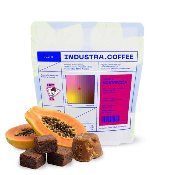 Výběrová káva Industra Coffee Kostarika DON ELI