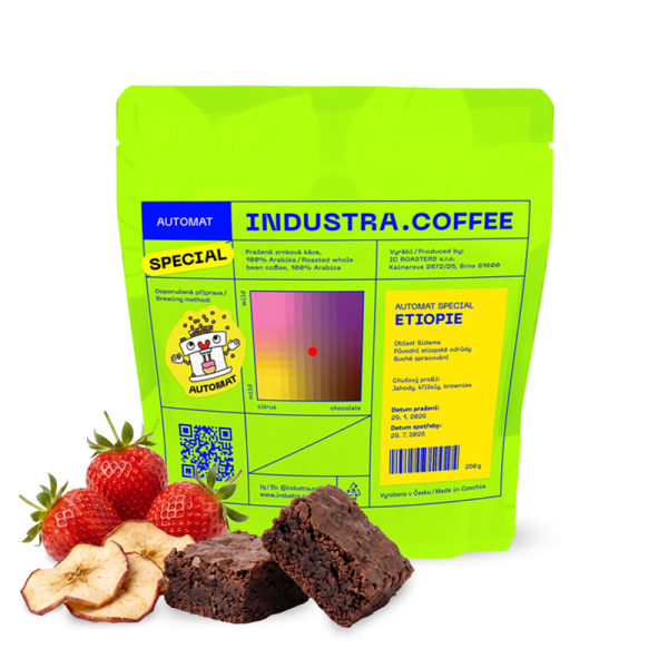 Výběrová káva Industra Coffee AUTOMAT SPECIAL ESPRESSO Blend