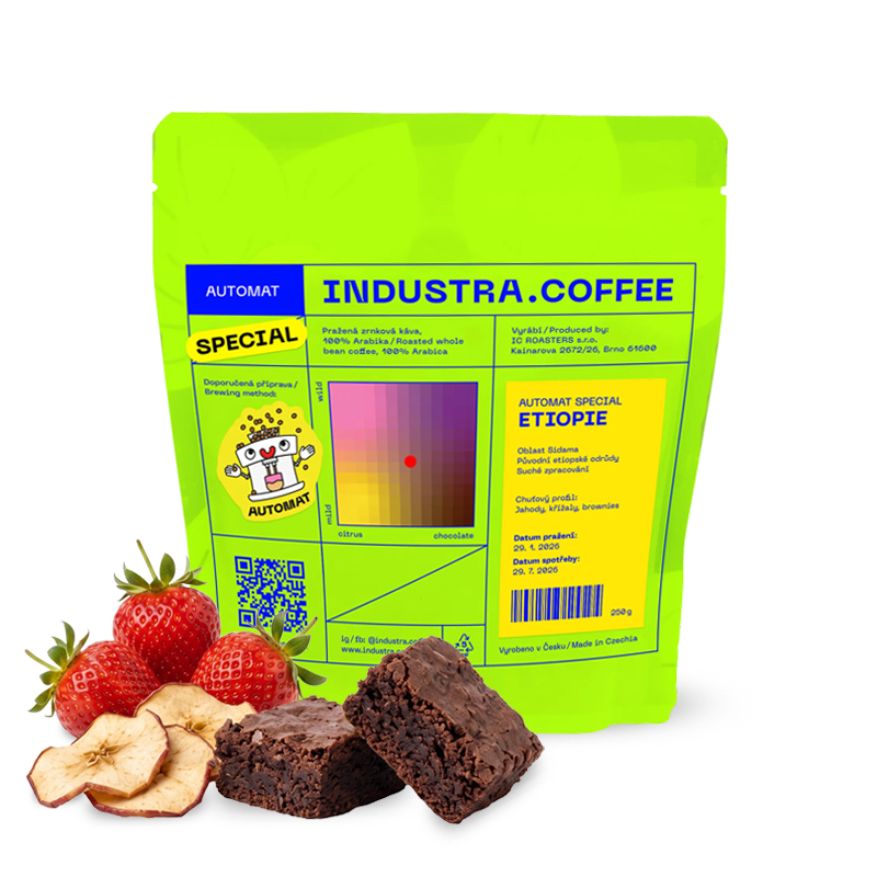 Výběrová káva Industra Coffee AUTOMAT SPECIAL ESPRESSO Blend
