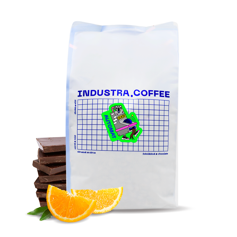 Výběrová káva Industra Coffee AUTOMAT ESPRESSO blend