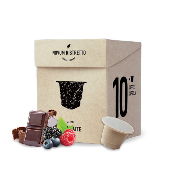 Výběrová káva Röststätte Berlin NOVUM RISTRETTO nespresso kapsle 10ks/bal
