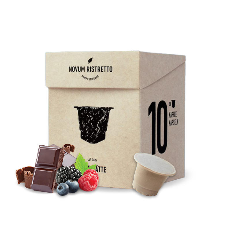 Výběrová káva Röststätte Berlin NOVUM RISTRETTO nespresso kapsle 10ks/bal