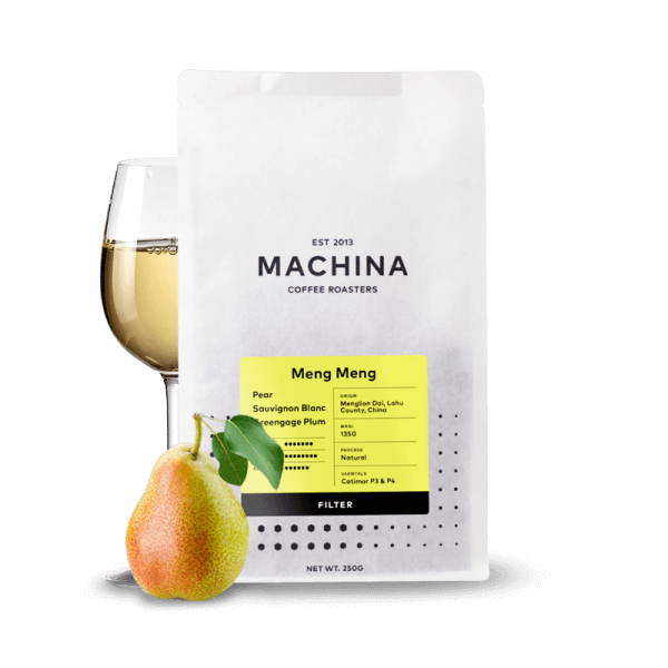 Výběrová káva Machina Coffee Roasters Čína MENG MENG