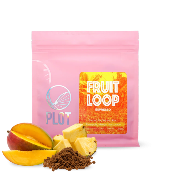 Výběrová káva PLOT roasting Peru FRUIT LOOP