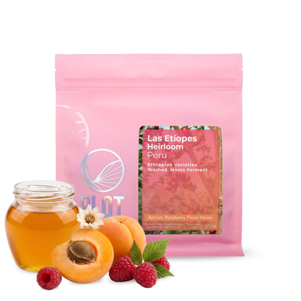 Výběrová káva PLOT roasting Peru LAS ETÍOPES - 200 g