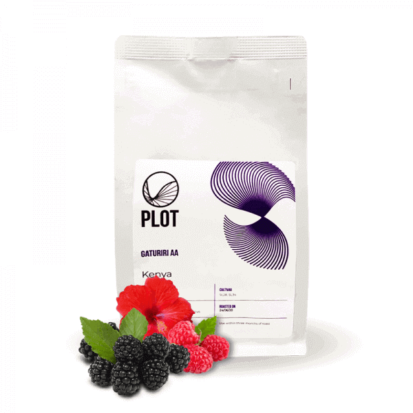 Výběrová káva PLOT roasting Keňa GATURIRI AA