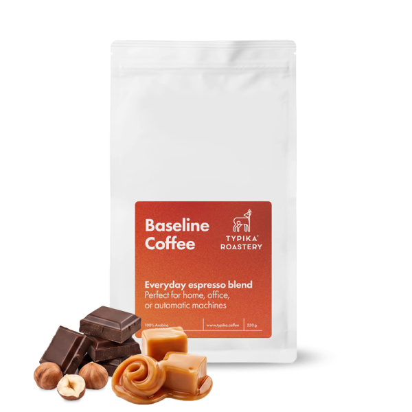 Výběrová káva Typika BASELINE ESPRESSO blend - 1000g