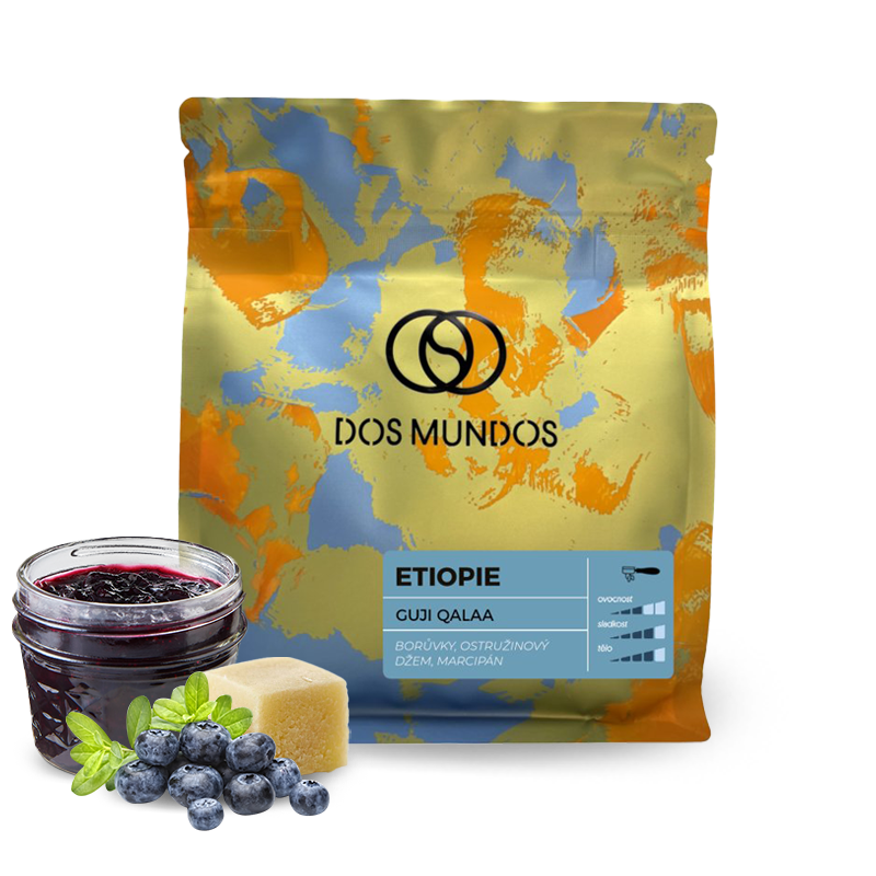 Výběrová káva Dos Mundos Etiopie GUJI QALAA
