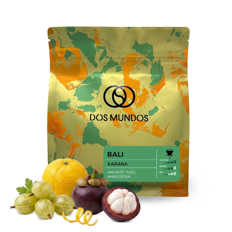Výběrová káva Dos Mundos Indonésie BALI KARANA