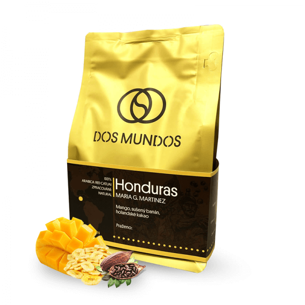 Výběrová káva Dos Mundos Honduras MARIA G. MARTINEZ