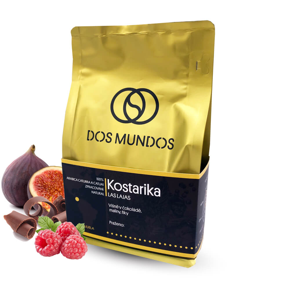 Výběrová káva Dos Mundos Kostarika LAS LAJAS 2019