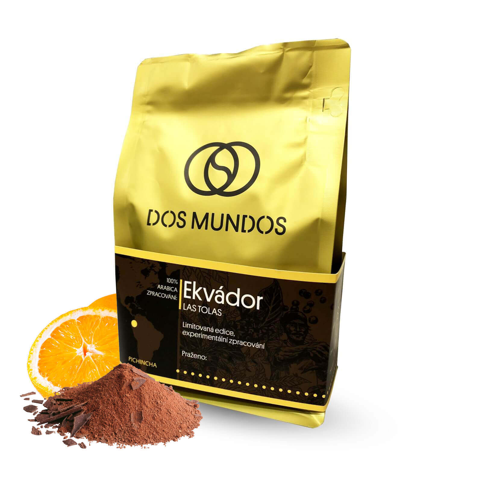 Výběrová káva Dos Mundos Ekvádor LAS TOLAS - limitovaná odrůda java