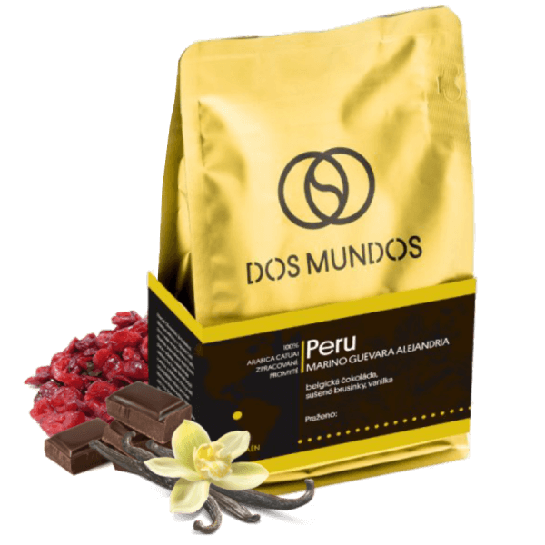 Výběrová káva Dos Mundos Peru MARINO GUEVARA ALEJANDRIO 