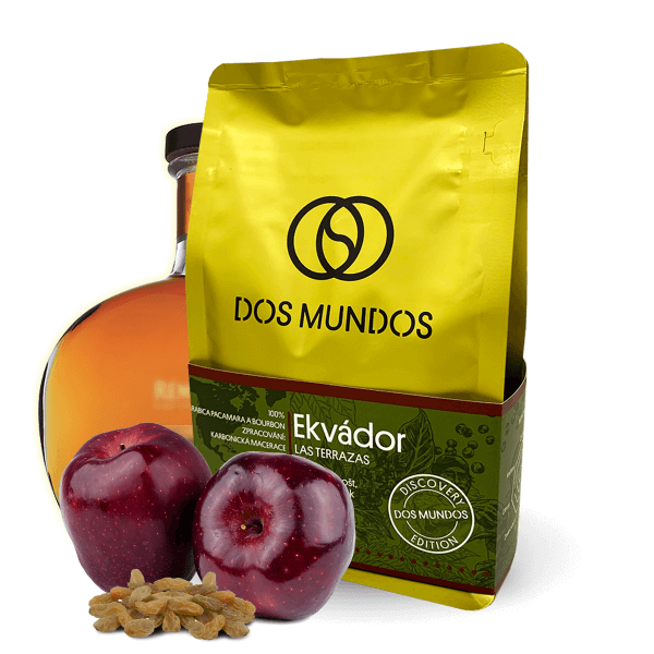 Výběrová káva Dos Mundos Ekvádor LAS TERRAZAS - objevitelská edice