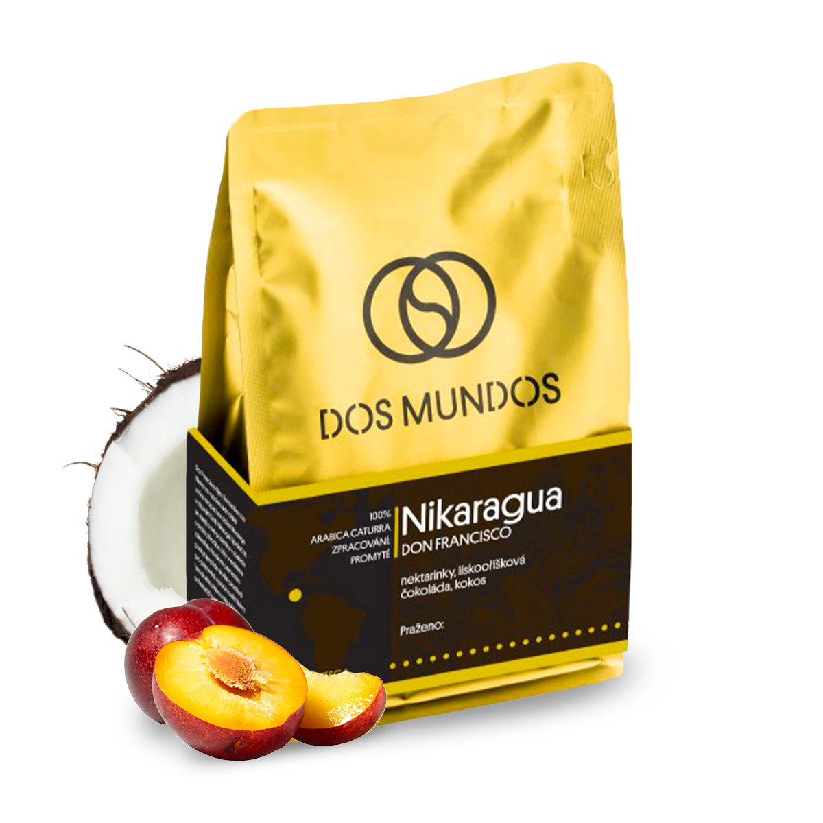 Výběrová káva Dos Mundos Nikaragua DON FRANCISCO