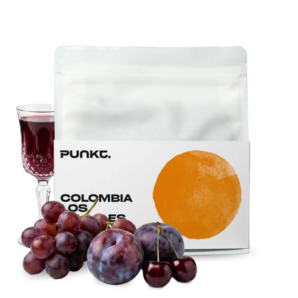 Výběrová káva Punkt. coffee  Kolumbie LOS NOGALES