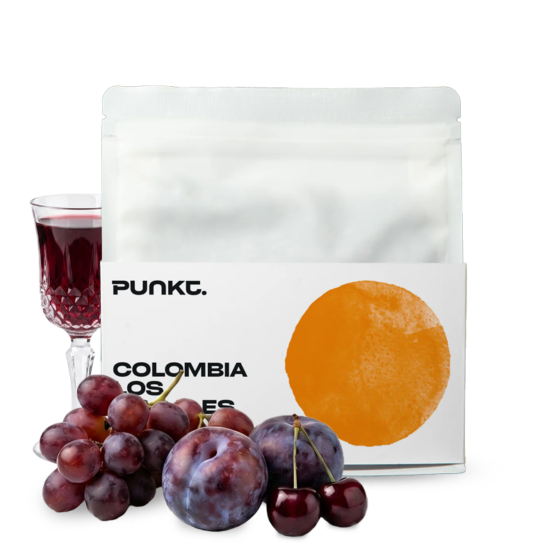 Výběrová káva Punkt. coffee  Kolumbie LOS NOGALES