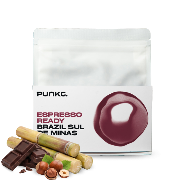 Výběrová káva Punkt. coffee  Brazílie ESPRESSO READY
