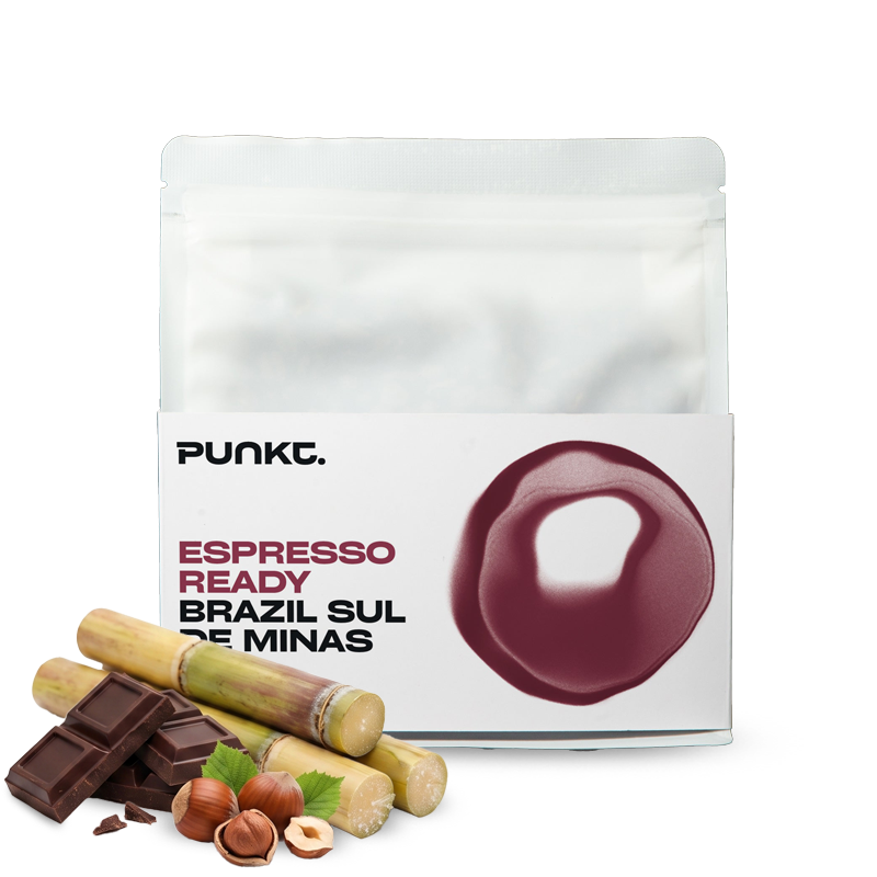 Výběrová káva Punkt. coffee  Brazílie ESPRESSO READY