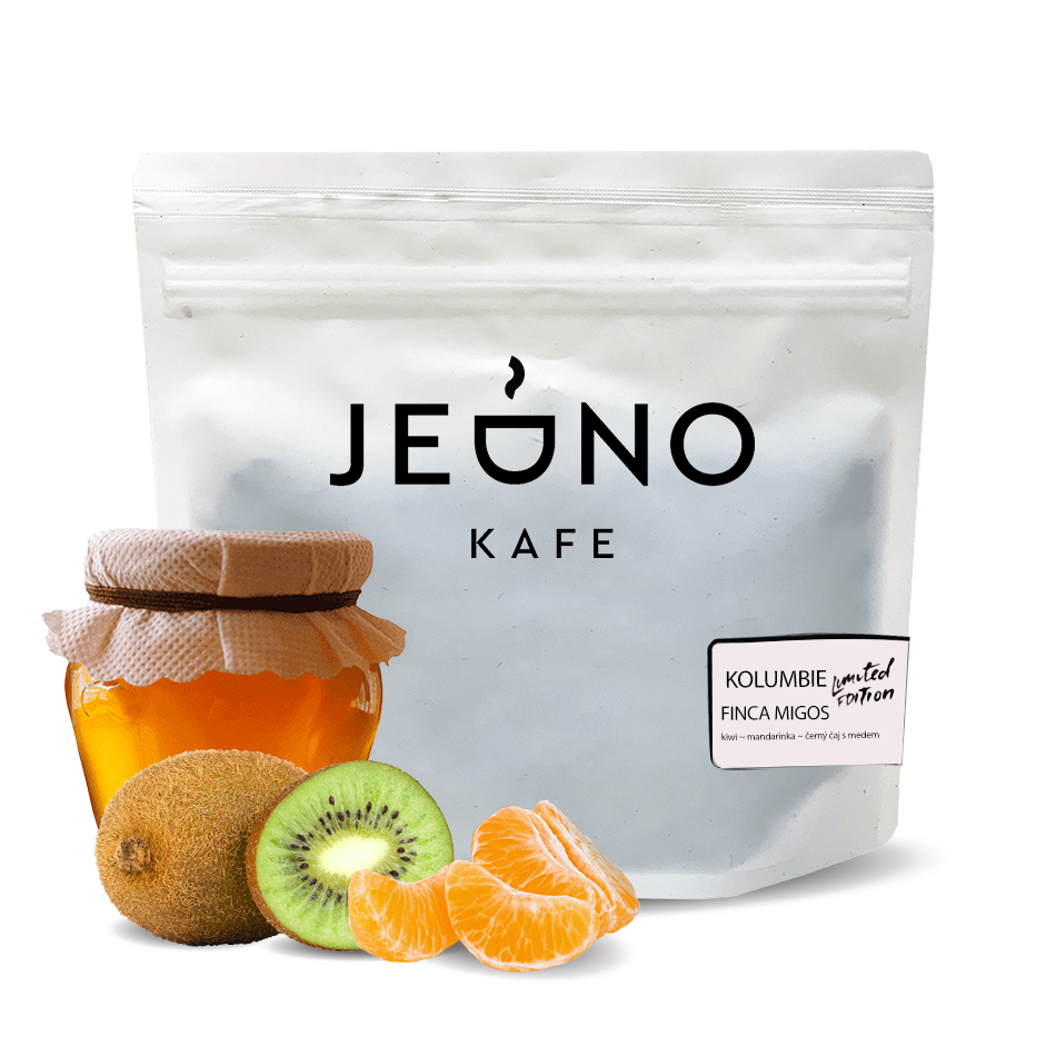 Výběrová káva Jedno Kafe Kolumbie FINCA MIGOS