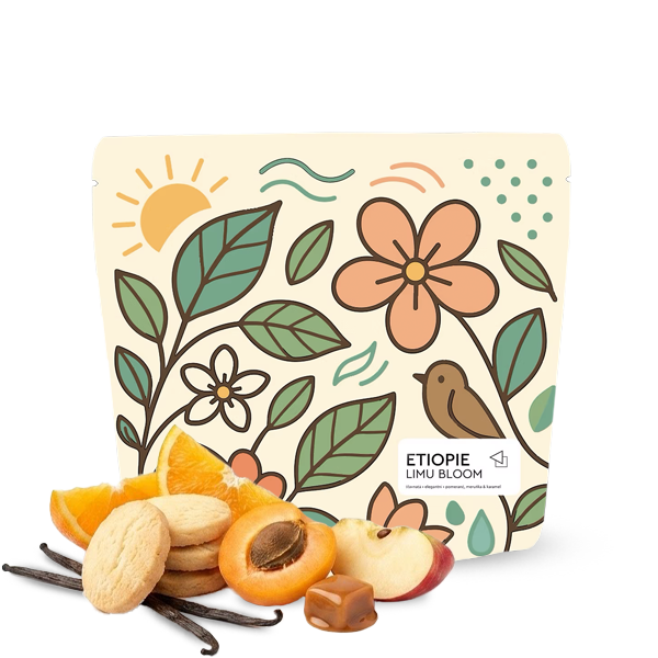Výběrová káva Jedno Kafe Etiopie LIMU BLOOM - speciální jarní edice
