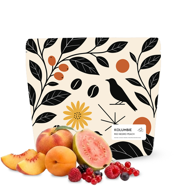 Výběrová káva Jedno Kafe Kolumbie RIO NEGRO PEACH