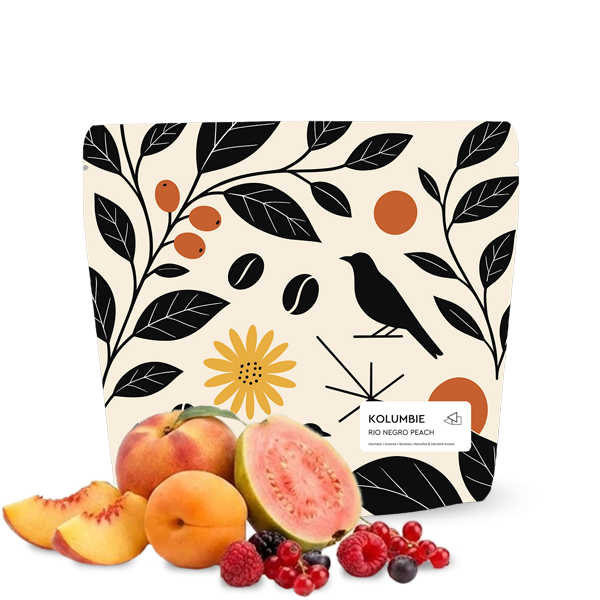 Výběrová káva Jedno Kafe Kolumbie RIO NEGRO PEACH