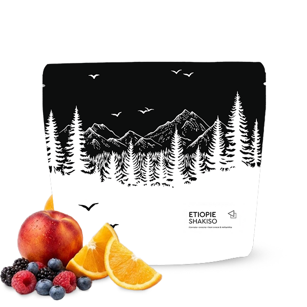 Výběrová káva Jedno Kafe Etiopie SHAKISO