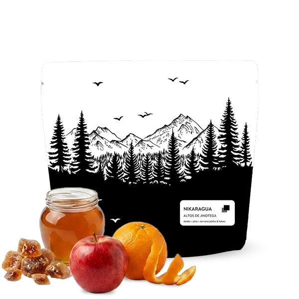 Výběrová káva Jedno Kafe Nikaragua ALTOS DE JINOTEGA