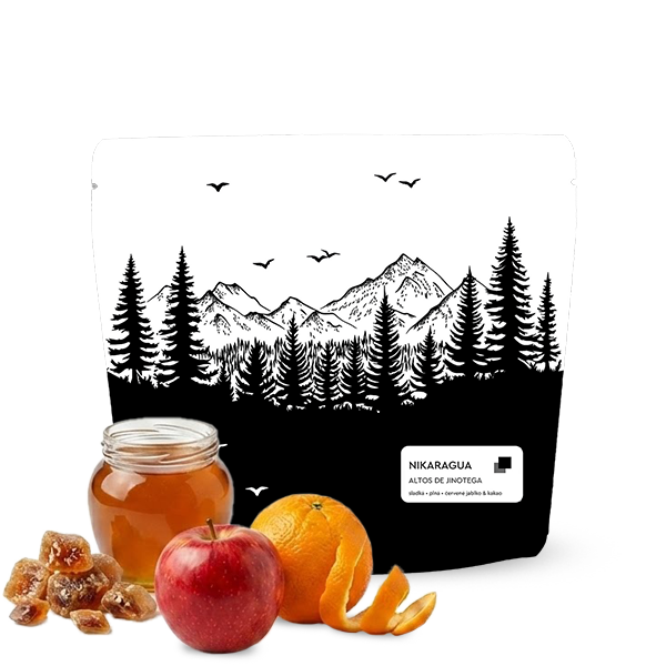 Výběrová káva Jedno Kafe Nikaragua ALTOS DE JINOTEGA