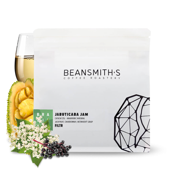 Výběrová káva Beansmith.s Brazílie JABUTICABA JAM